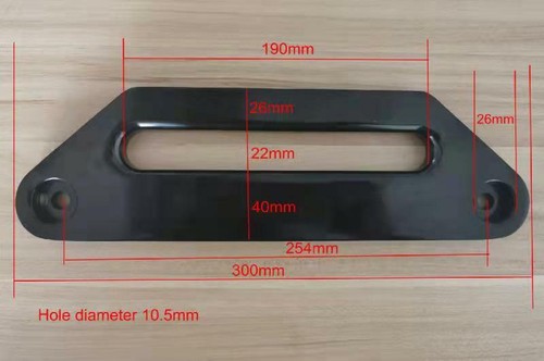 254mm Offset Fairlead Aluminium Alloy Synthetic Dyneema Rope ARB TJM ...