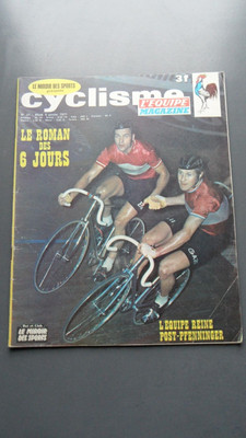 Vélo D’époque : Programme Officiel Des 6 Jours De Paris Au Vél’ D’Hiv’ – Mars 1950 – Magazine Rare Pour Collectionneurs