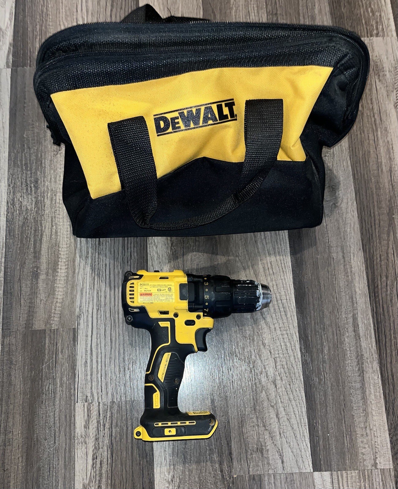 DEWALT 20V Cordless Drill Driver DCD777 eBay