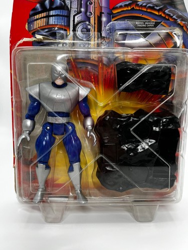 1995 Toybiz Marvel Comics X-Men X-Force Avalanche Exploding Platform Figure NIOB - Picture 2 of 4