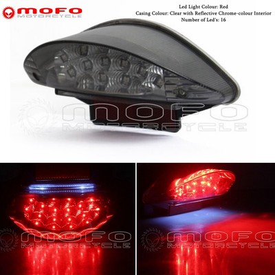 E-Mark LED Taillight Stop Brake Light Rear Running Lamp For BMW R1200GS ADV F650GS F800S F800ST F800GT F800R Dakar
