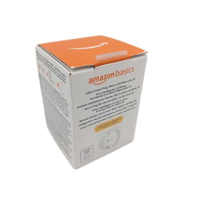 AmazonBasics WLANSteckdose 2.4 GHz WiFi EUSteckdose Innenbereich Smart Home