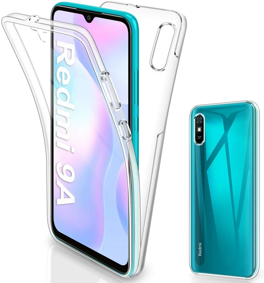 INTEGRAL Pour Xiaomi Redmi 9A Coque avant GEL+ Arrière RIGIDE INTÉGRAL