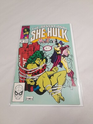 The Sensational She-Hulk VS Madcap #9 Marvel December 1989