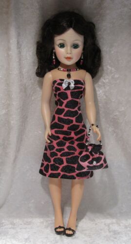 Made to fit CISSY 21" Madame Alexander #58 Handmade Clothes Dress, Purse,Jewelry - Picture 1 of 2