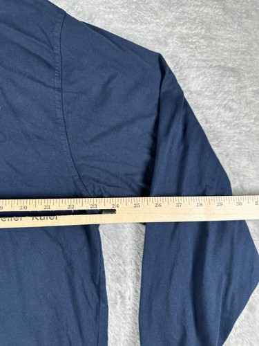 Paul & Shark Yachting Shirt Mens XL Nautical Luxury Coastal Preppy Blue Italy - Picture 9 of 13