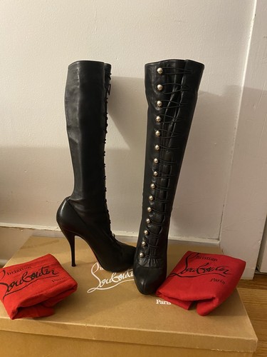 Christian Louboutin black Alta Fifre 