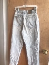 VINTAGE LEE JEANS high-waisted sz28/29 light wash denim