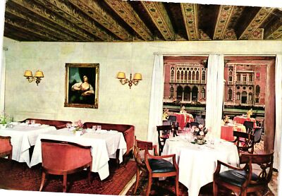 Vintage Postcard 4x6- Gritti Palace Hotel, Venice Posted 1960-80s