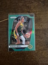 2024 Panini Prizm WNBA Mercedes Russell Seattle Storm Green Prizm