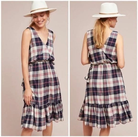 Isabella sinclair plaid clearance dress