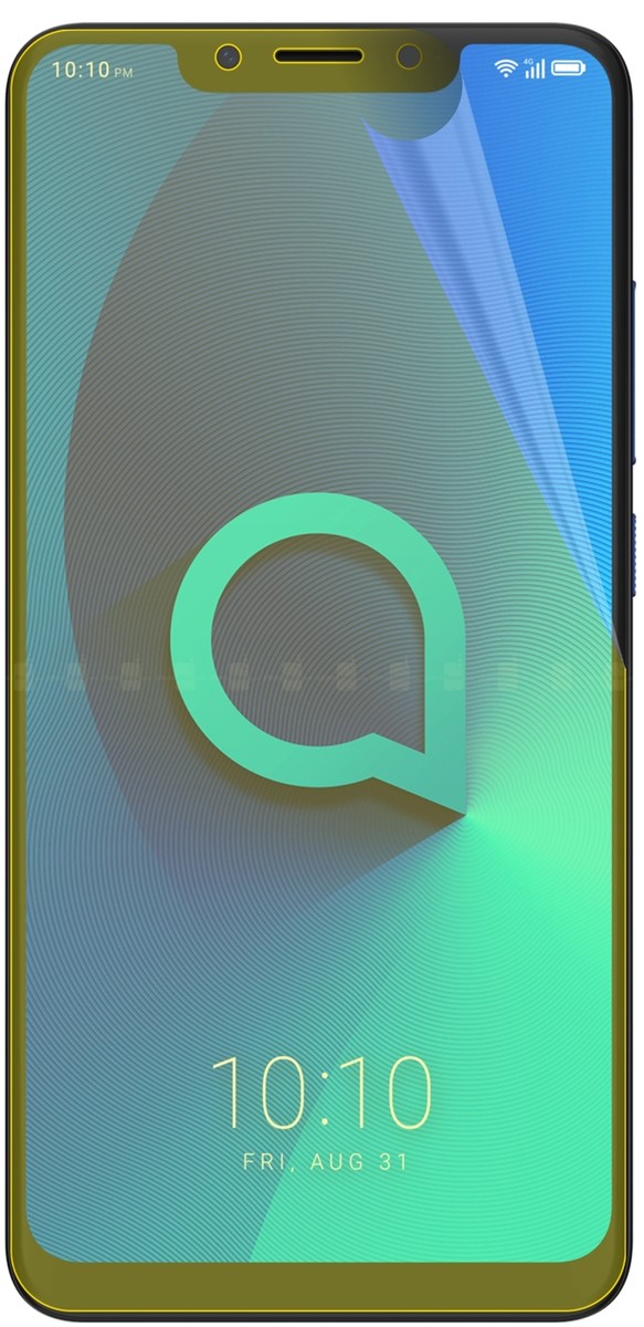 Dipos I 3 Pellicole Protettive FLEX Per Alcatel 5V - Copertura Totale Display Curvo - Anti-Urto E Trasparente