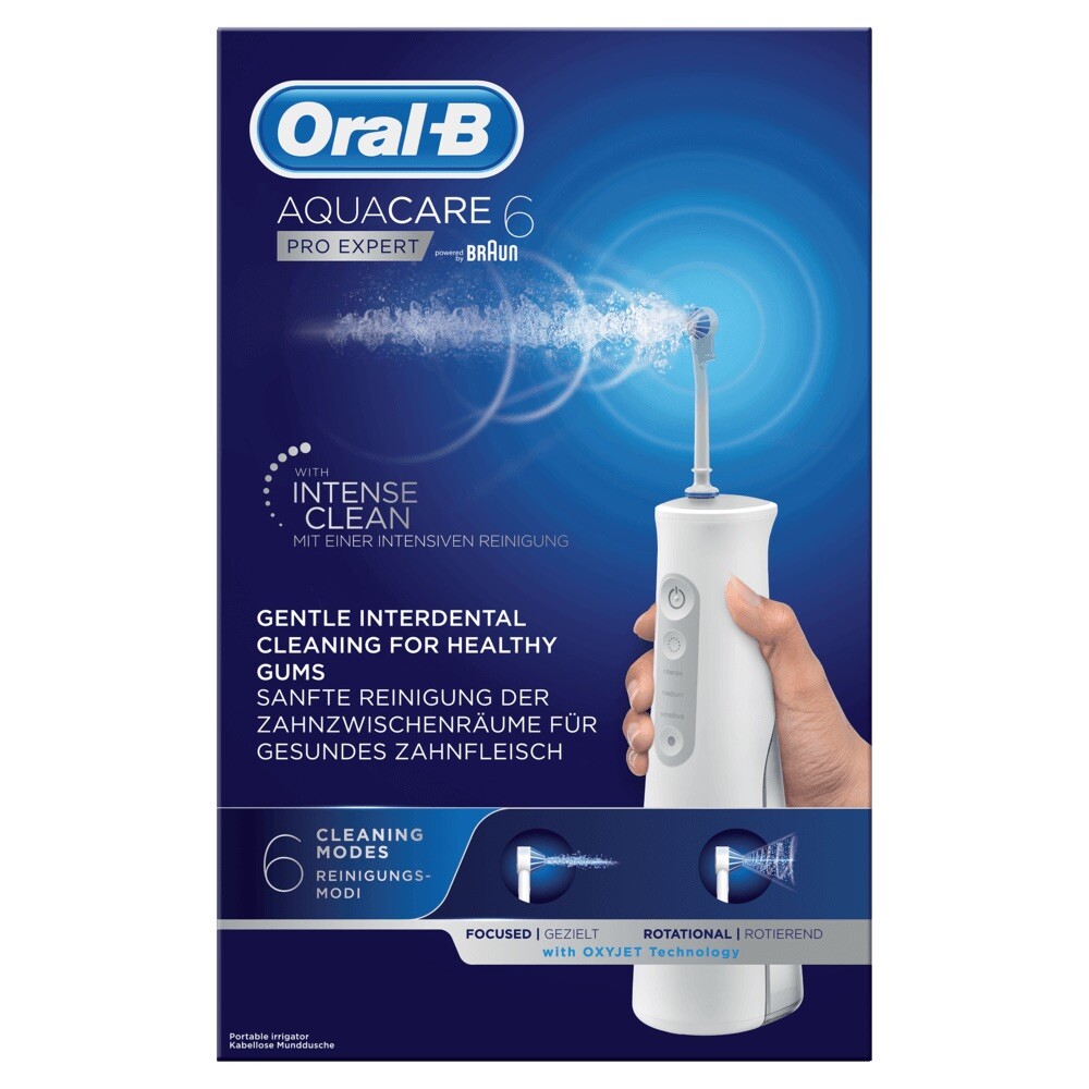 Oral B Aquacare 6 Pro Expert Idropulsore Elettrico