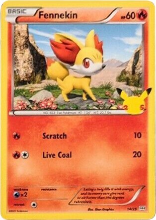 Fennekin 003/027 Starfoil 1st Edition CP2 Japanese Pokemon Card