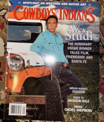 Cowboys And Indians Magazine August September 2019 Wes Studi