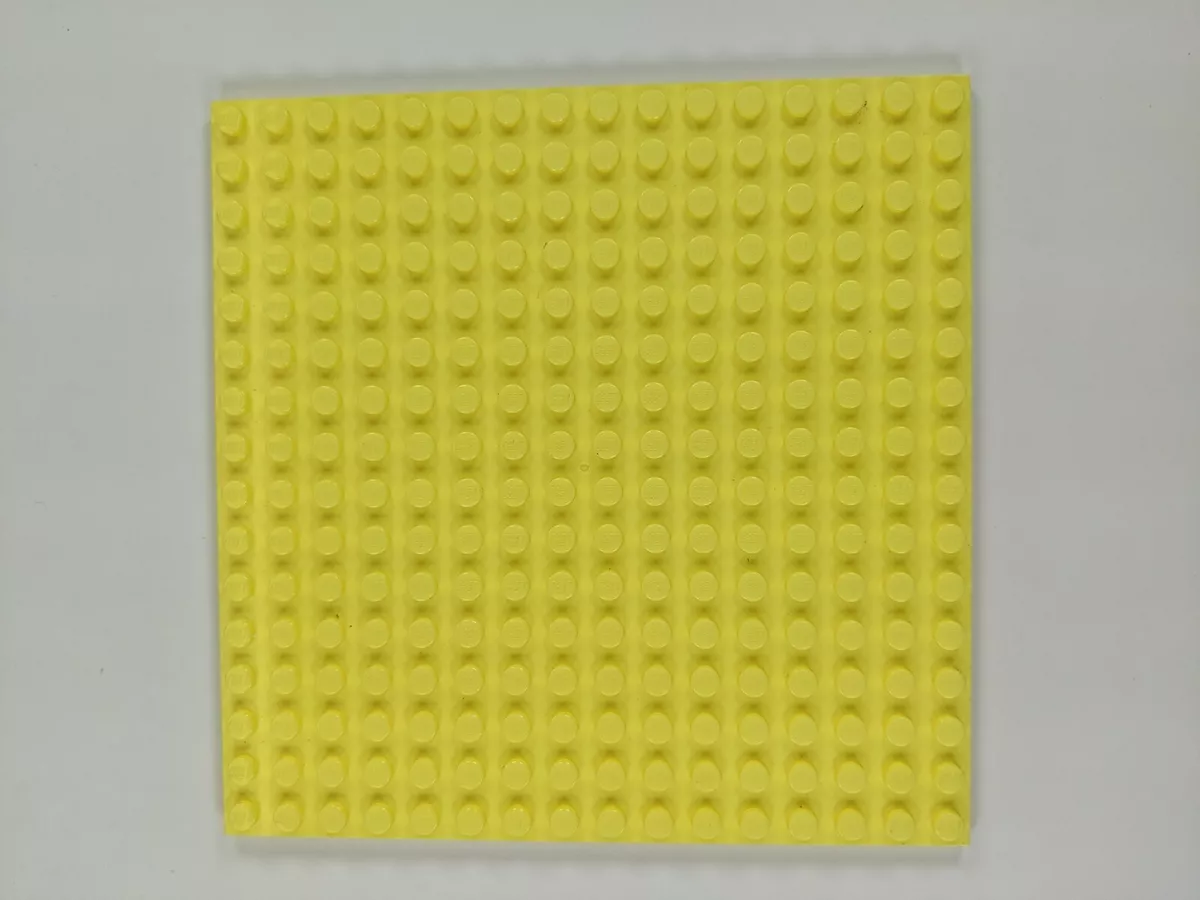 Yellow lego baseplate sales