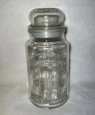 Vintage 1981 Planters Peanuts 75th Anniversary Glass Jar 