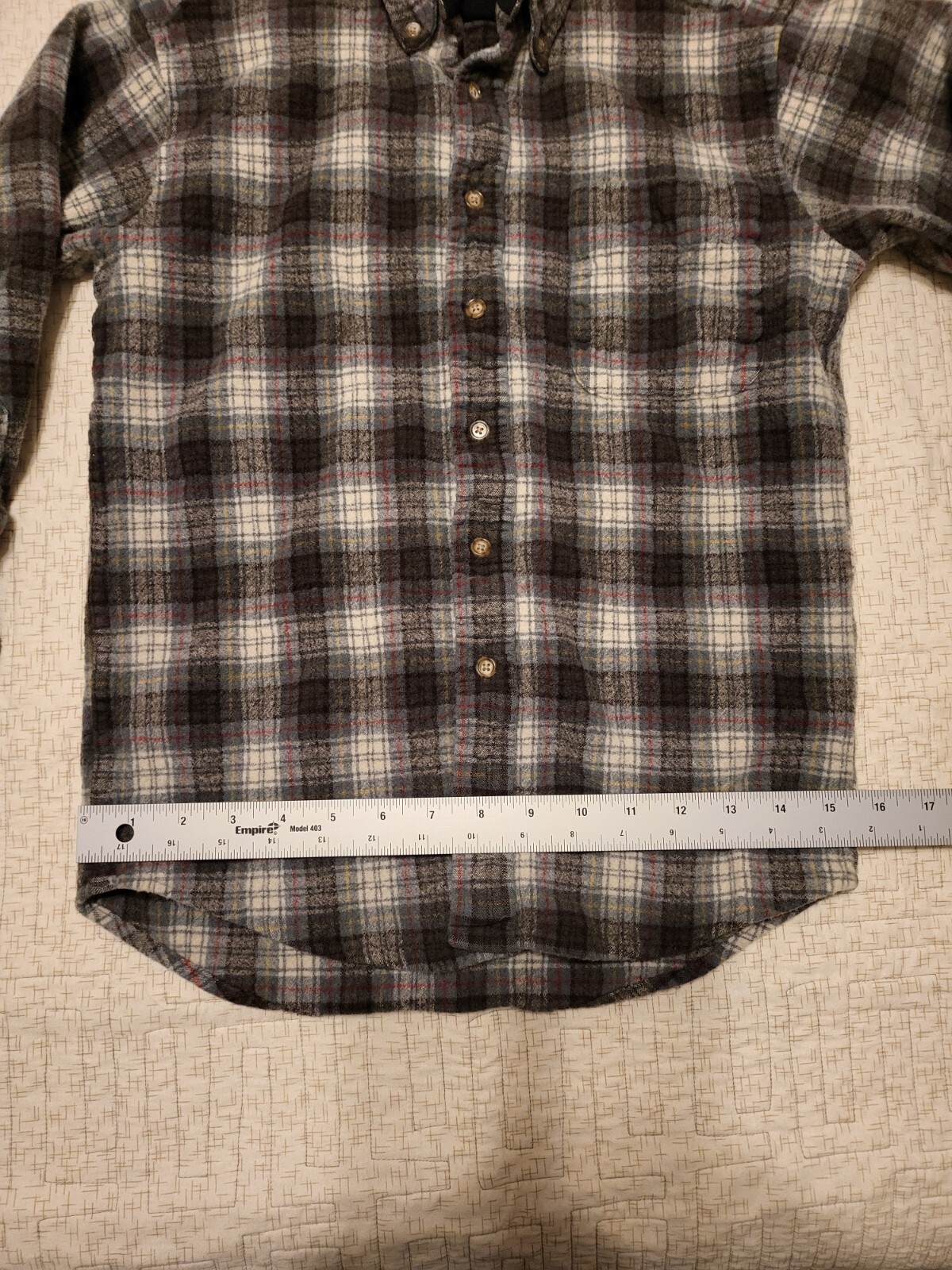 Pendleton 100% Virgin Wool Flannel Button Down Sh… - image 6