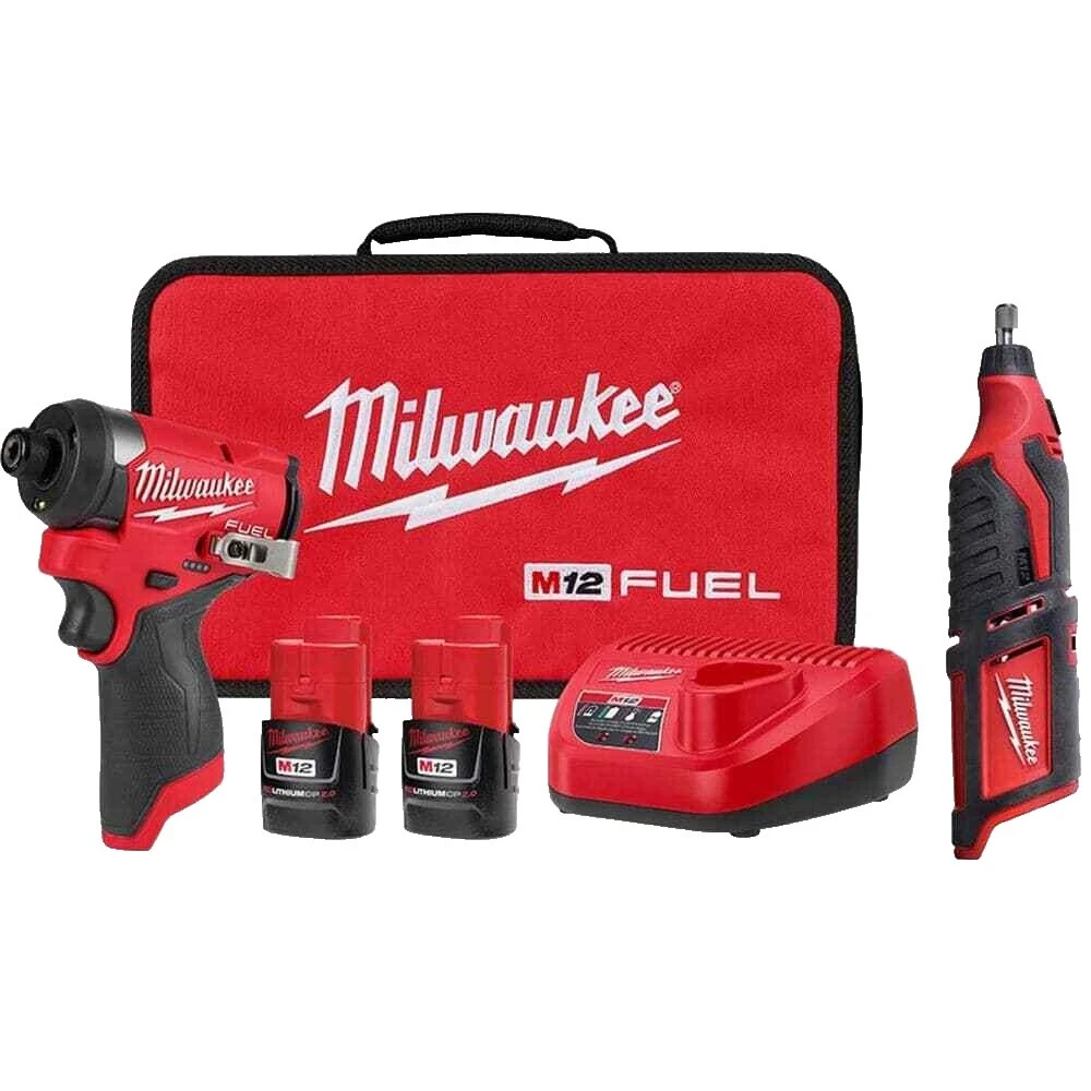 Milwaukee 12 V Battery Included Impact Drivers