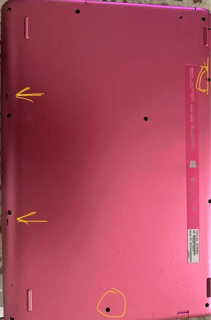 SONY VAIO Fit 15 SVF15AC1CN Intel Core i7-3537U 2.00GHz HDD SONY VAIO Fit 15 SVF15AC1CN Intel Core i7-3537U 2.00GHz HDD