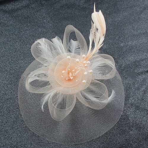 Fascinators Hats 20s 50s Hat Cocktail Tea Party Headwear with Veil Girls Women - Picture 7 of 23