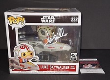 Mark Hamill Signed Autographed Luke Skywalker Star Wars X-Wing Funko JSA COA