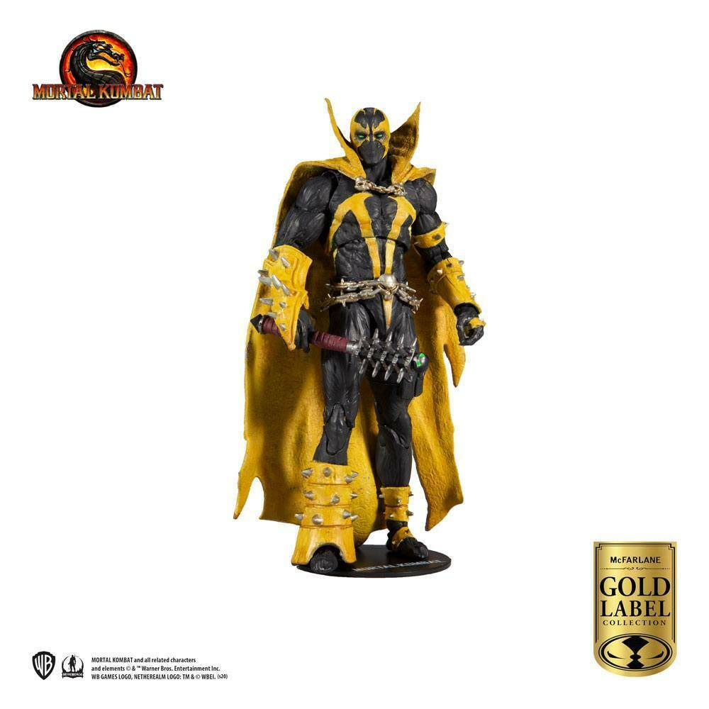 MORTAL KOMBAT  - Spawn Curse of Apocalypse Gold Label Action Figure McFarlane