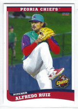 2023 Peoria Chiefs (Class A-St. Louis Cardinals) Alfredo Ruiz