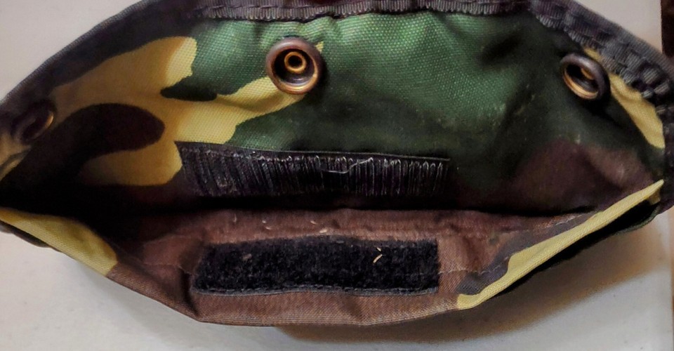 WOODLAND CAMO RIFLE CLEANING KIT POUCH eBay