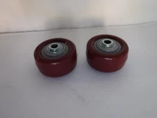 2 x Colson Hi-Tech Polyurethane Wheel 2-1/2" x 1-1/4" w/Sealed Ball Bearing 
