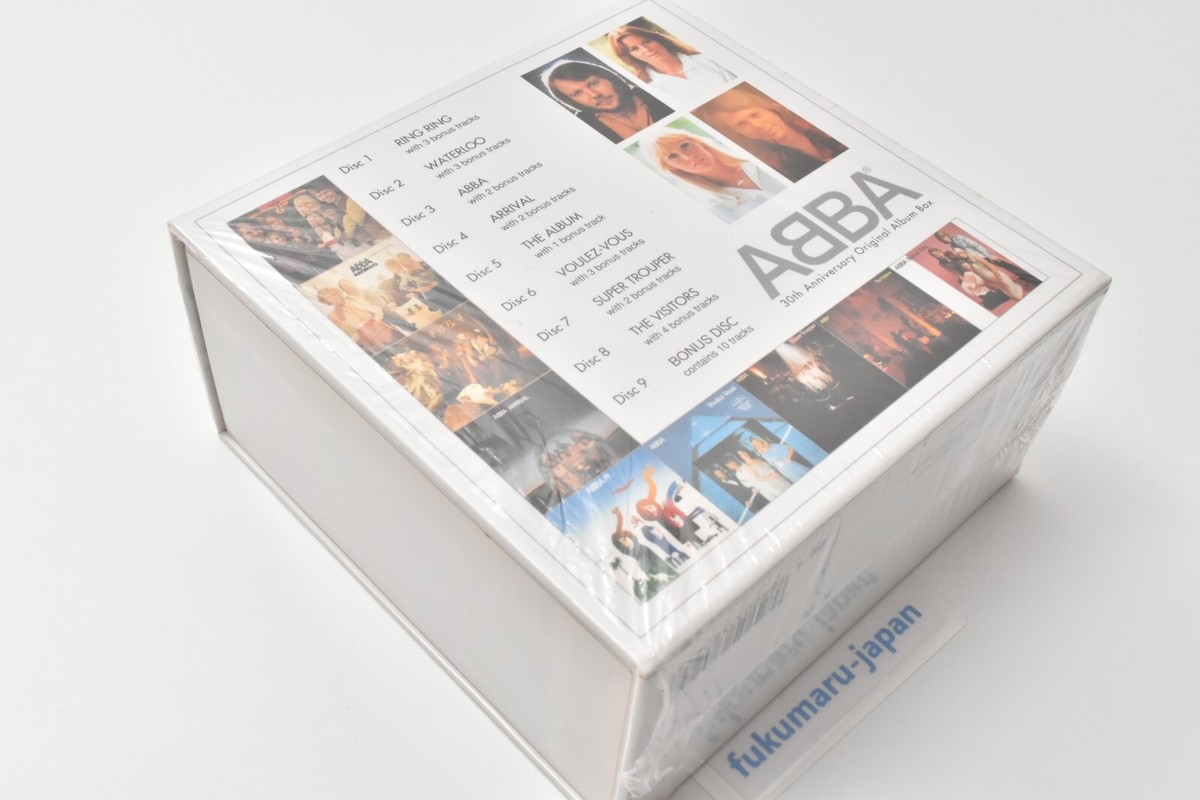 ABBA 30th Anniversary Original Album Box 9CD UICY-9501 Japan ABBA 30th Anniversary Original Album Box 9CD UICY-9501 Japan