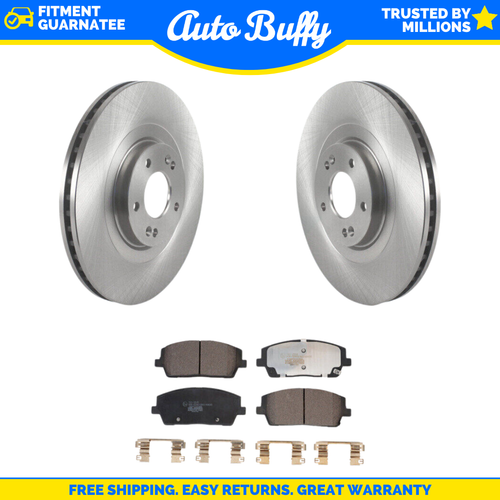 Bosch Blue Ceramic Brake Pads with Hardware Front For 2020-2023 Hyundai