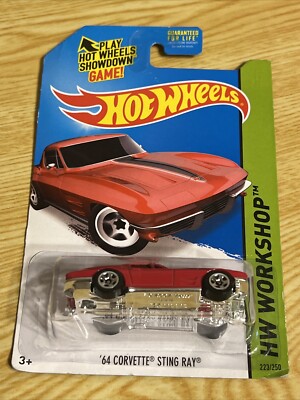 2014 HOT '64 Corvette Sting Ray 223/250 Red