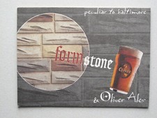 USA BEER MATS - OLIVERS of Baltimore USA Traditional Ales - BEER MATS Set of 3 