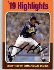 2019 Topps Archives 1975 Topps Highlights SP #313 Josh Hader Brewers