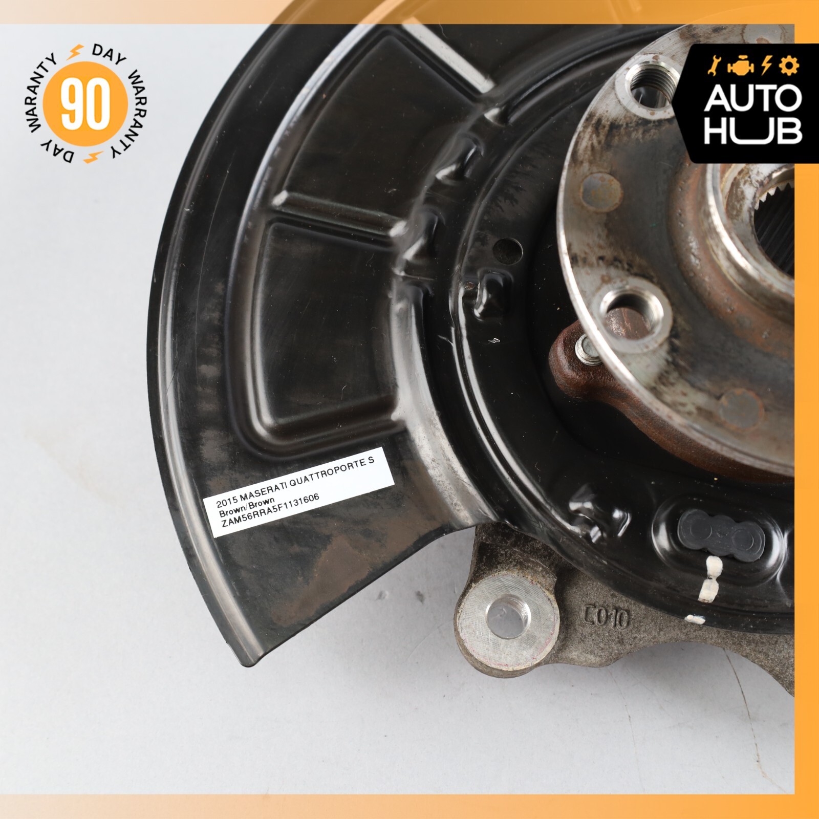 14-17 Maserati Quattroporte M156 SQ4 Rear Right Side Spindle Knuckle Hub OEM 32k