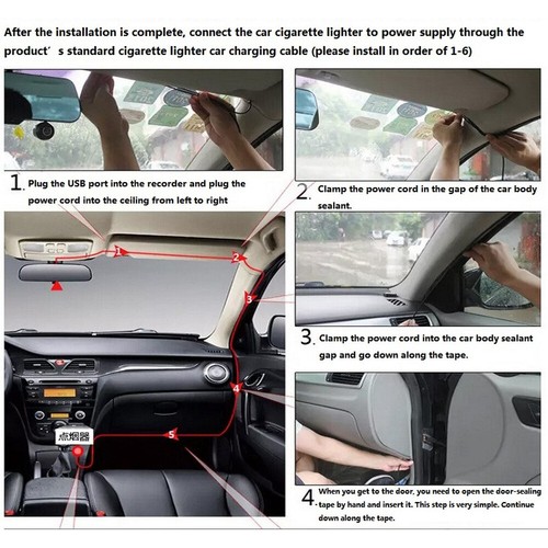 1080P 2.4" HD Car DVR Video Dash Cam Recorder Camera G-Sensor Parking Monitor AU - Picture 6 of 11