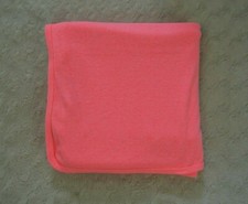 Carter's Solid Hot Pink Baby Swaddle Blanket Stretch Jersey Knit Thin Single Ply