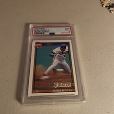 1991 Topps Desert Shield #750 BOBBY BONILLA PSA 9 PIRATES AUTHENTIC