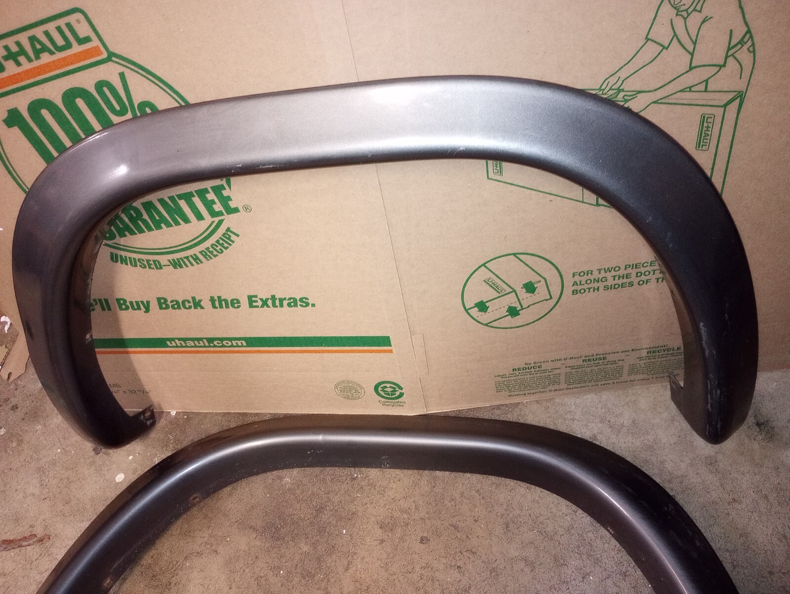 97 04 Dodge Dakota PAIR Of Rear Fender Flares eBay