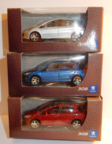 NOREV PEUGEOT 308 PHASE 1 5dr 3 INCH 1/64 in 3 COLORS to choose from - Picture 1 of 10