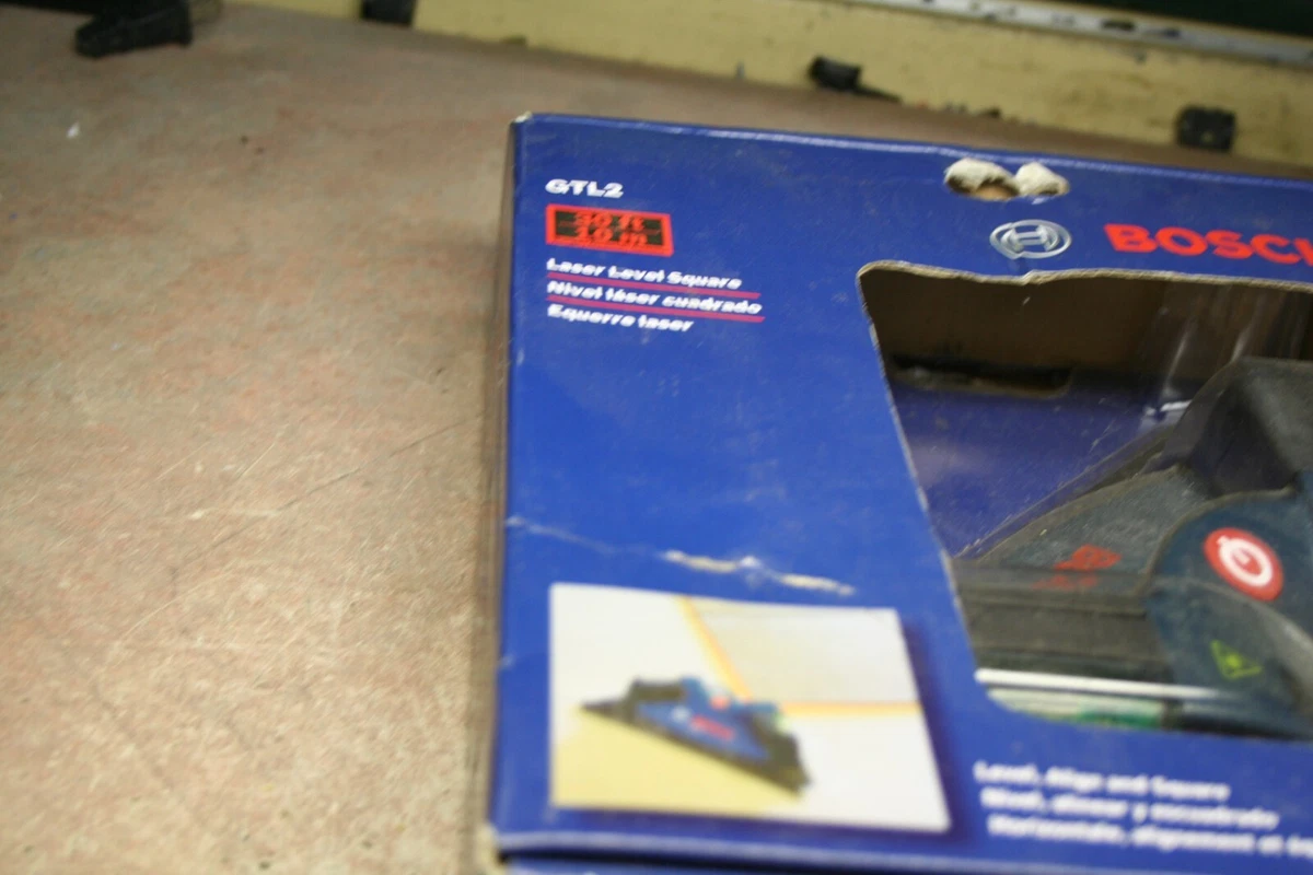 Bosch GTL2 laser level square used once eBay