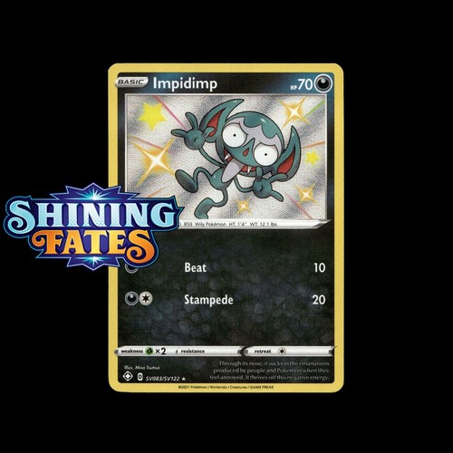Shiny Pokémon Cards! Holo Rare Fates Shining EX V VMAX Promo - Choose Your Card! - Picture 112 of 250