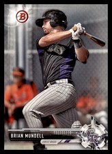 2017 Bowman Prospects #BP86 Brian Mundell Colorado Rockies