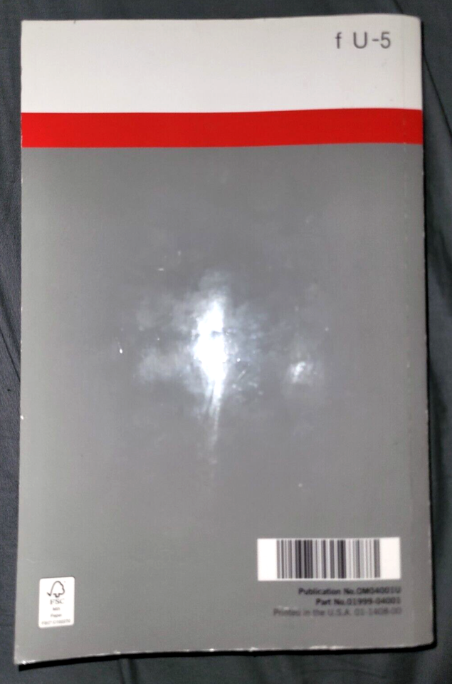 2015-toyota-tacoma-owners-manual-user-guide-reference-operator-book-ebay