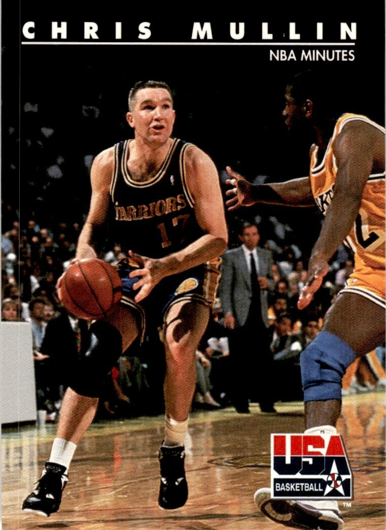 Chris Mullin trading card