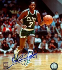 NATE ARCHIBALD BOSTON CELTICS   SIGNED 8X10