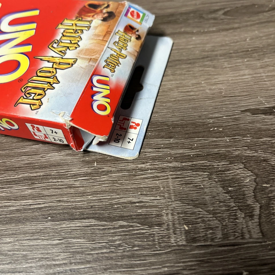 Harry Potter UNO Card Game Mattel 2003 Complete Rare 110 Cards Set Packs sealed - Image 2 of 4