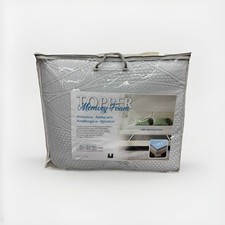 TOPPER MEMORY FOAM MISURA MATRIMONIALE 190X160 cm H 5 cm MADE IN ITALY