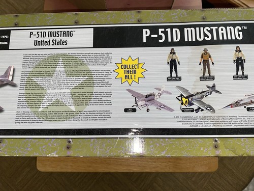 '05 The Ultimate Soldier 21st Century Maßstab 1:18 P-51D Mustang Ridge Runner Neu in OVP - Bild 16 von 20